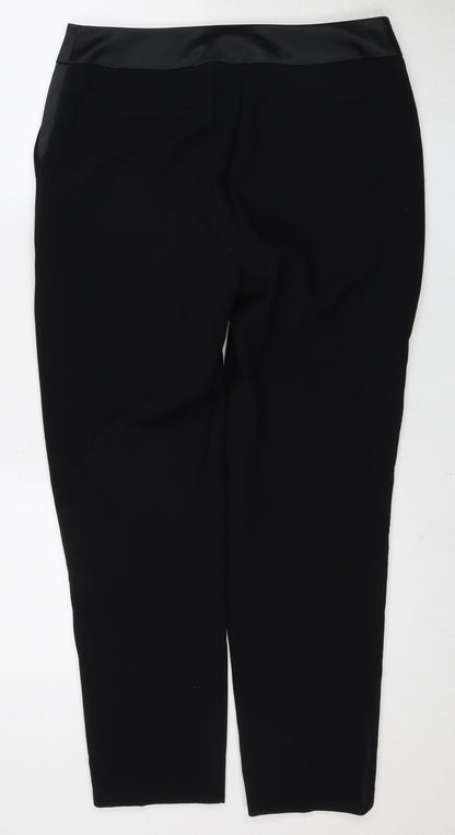 Womens UK Size 12 Warehouse  Dress Pants Black Trousers