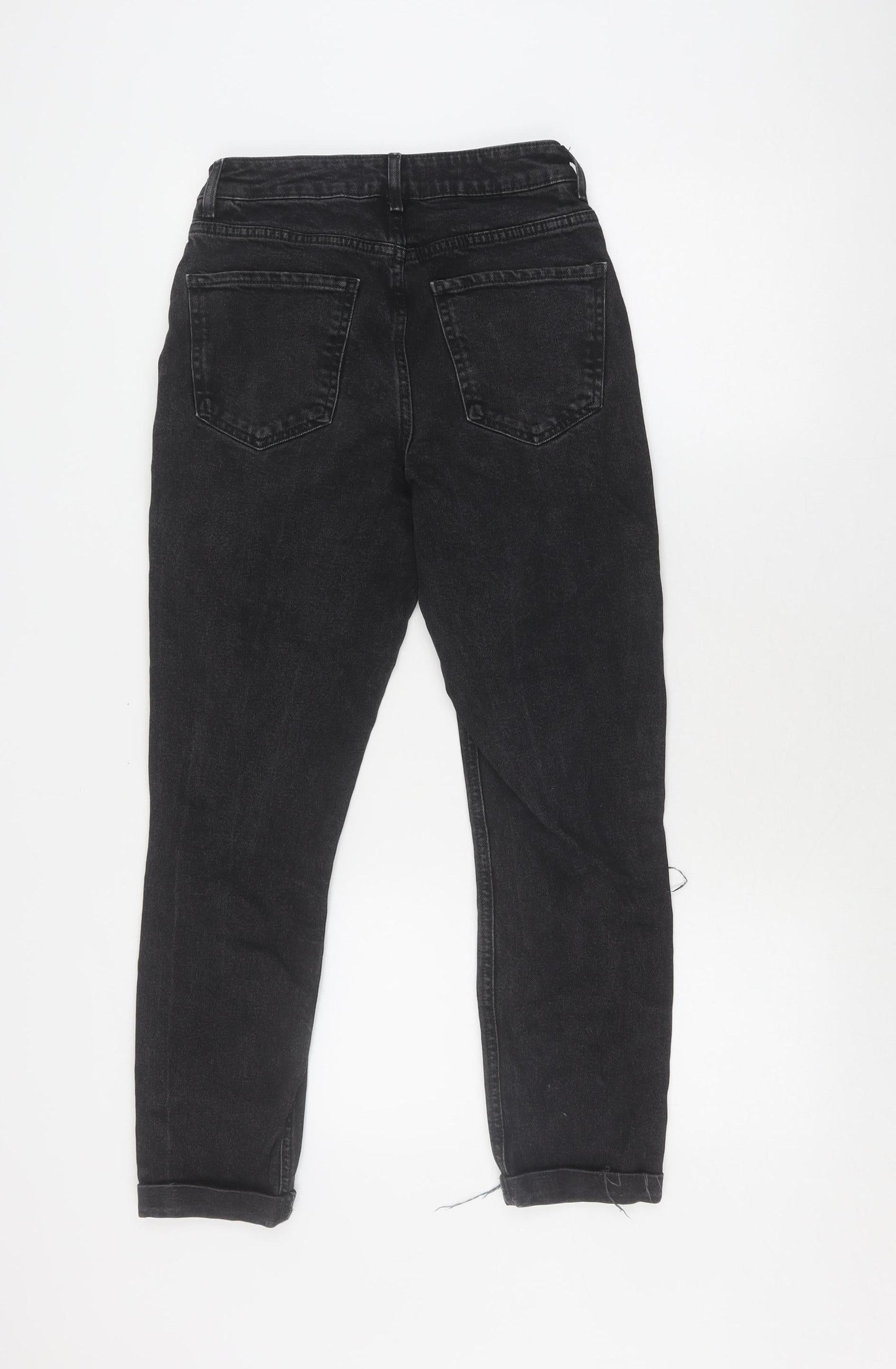 New Look Black Skinny Jeans Teens Size 13 Distressed