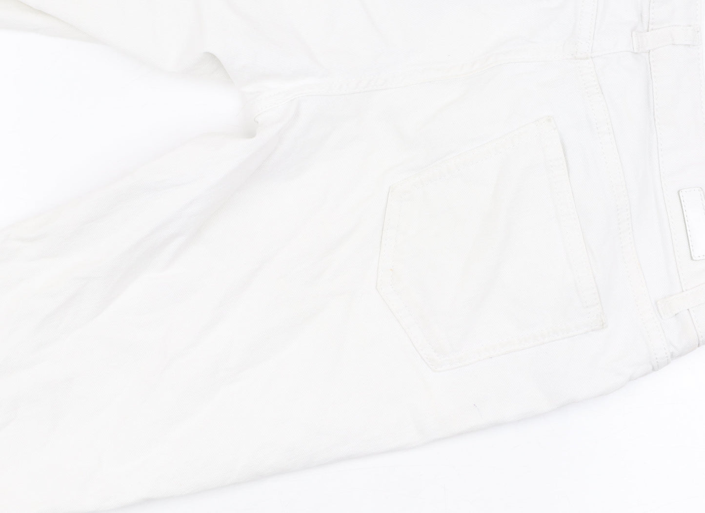 Boden Women's White Jeans Size 10 with Pockets