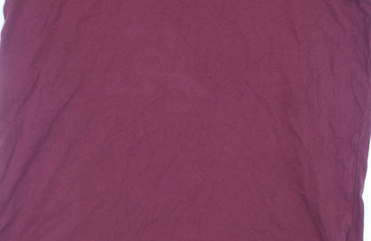 Original Penguin Men's Red Cotton T-Shirt, Size M