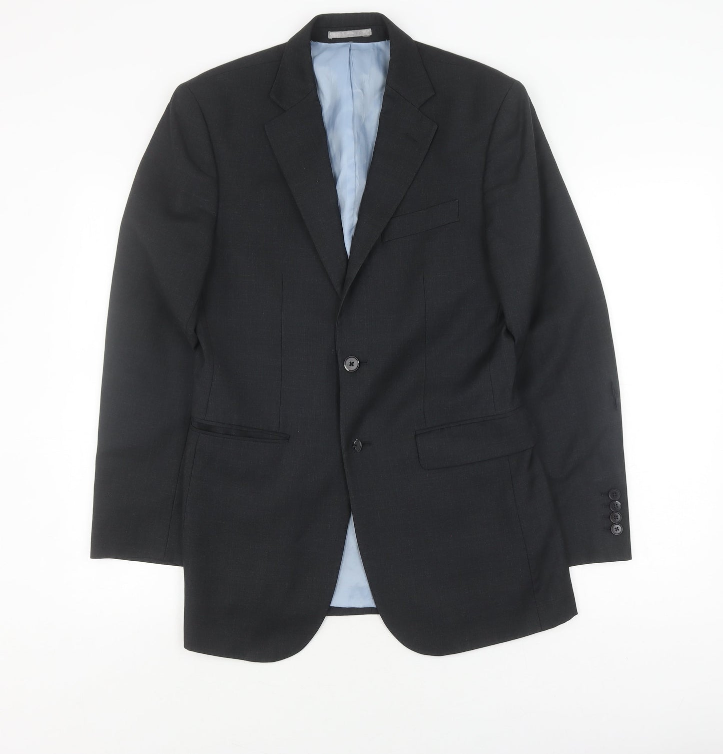 Mens UK Size 36 Charles Tyrwhitt Regular Black Suit Jacket
