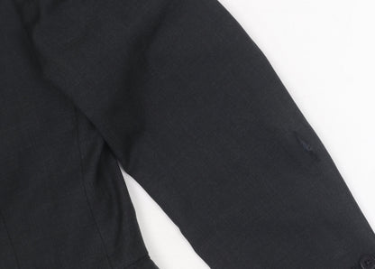 Mens UK Size 36 Charles Tyrwhitt Regular Black Suit Jacket
