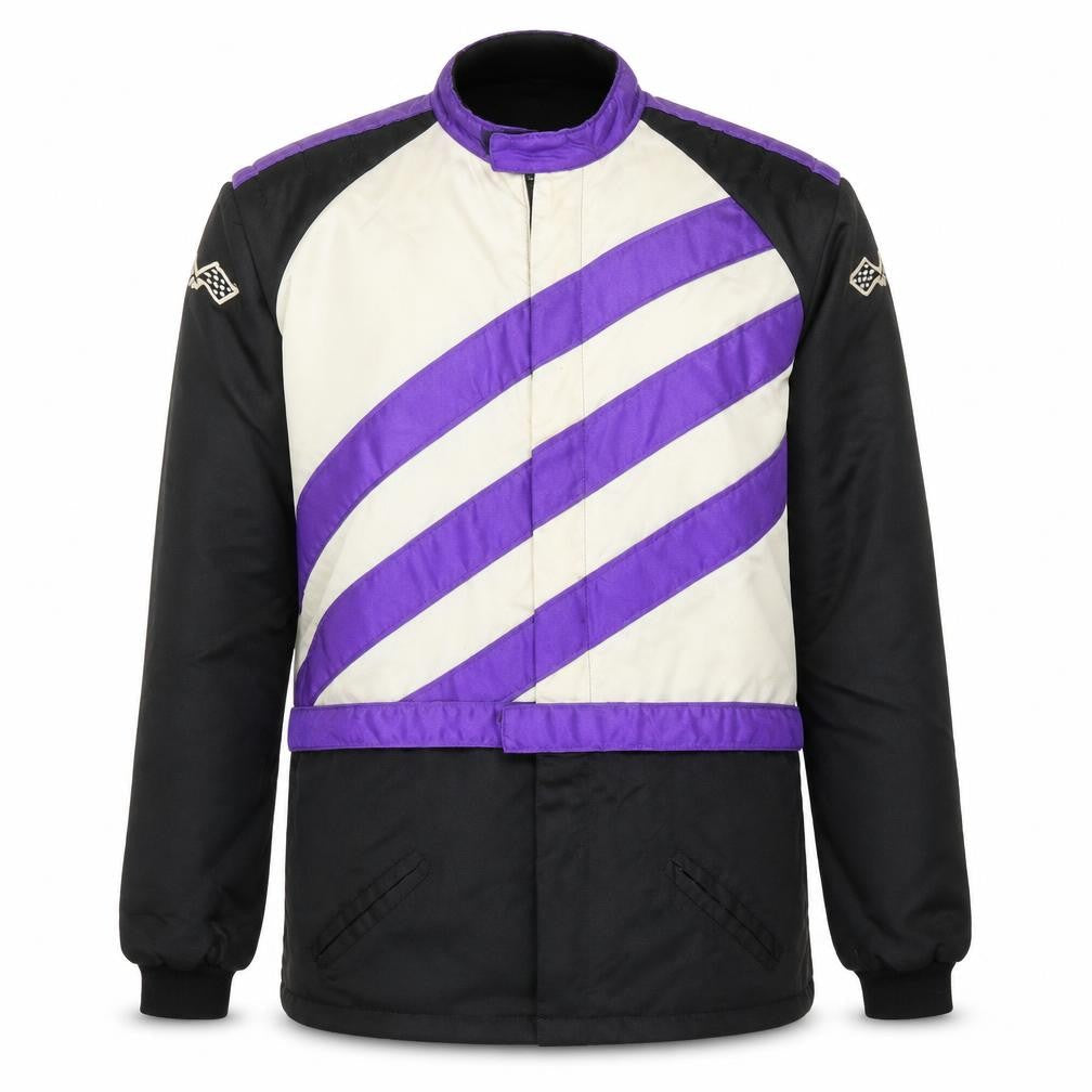 Mens UK Size L Morco Karting Threads Multicoloured Bomber Jacket