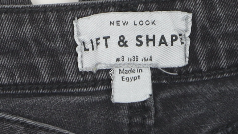 New Look Women's Black Skinny Jeans Size 8 Slim