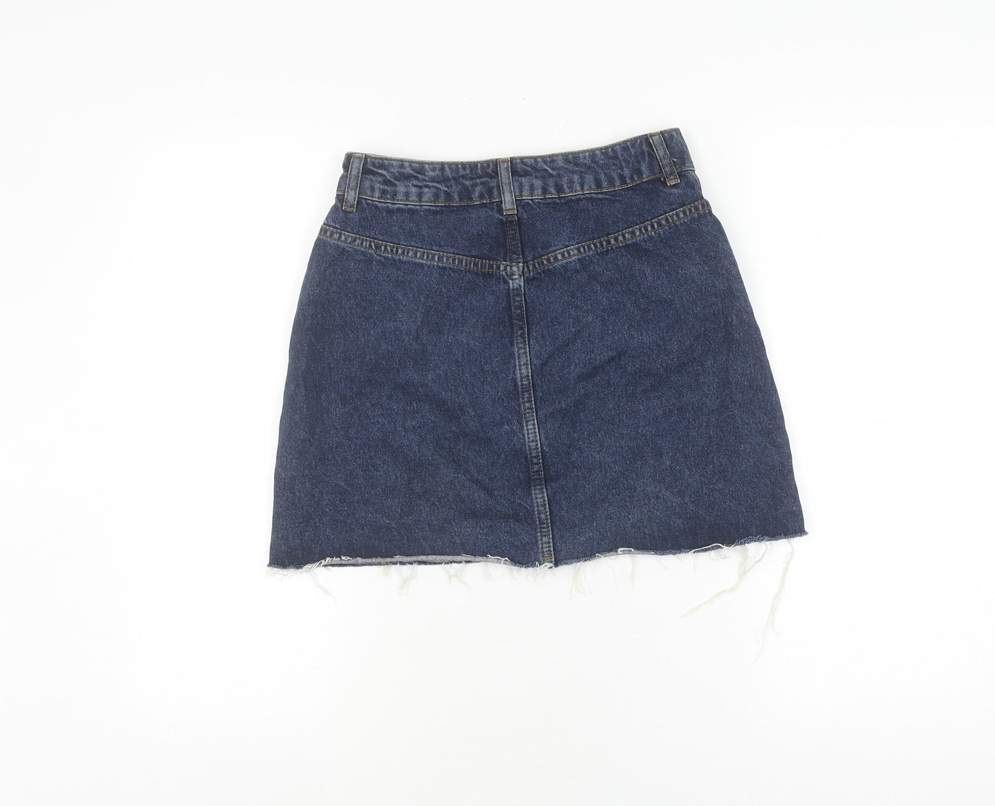 Womens UK Size 8 Topshop  Denim Skirt