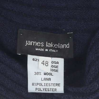 Womens UK Size 20 James Lakeland Blue Pullover Jumper