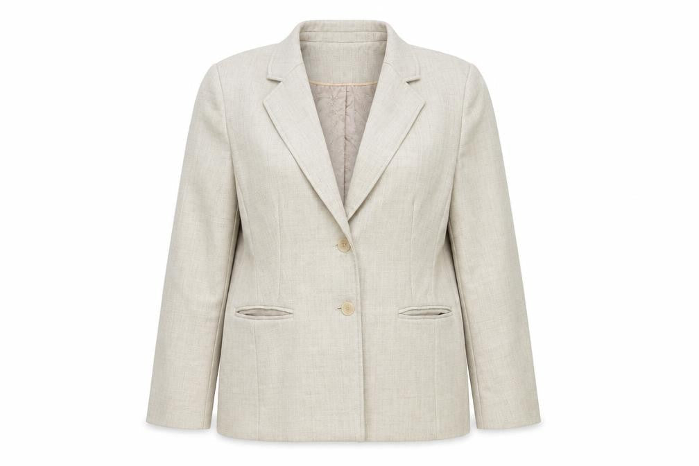 Womens UK Size 14 Autonomy Regular Beige Blazer