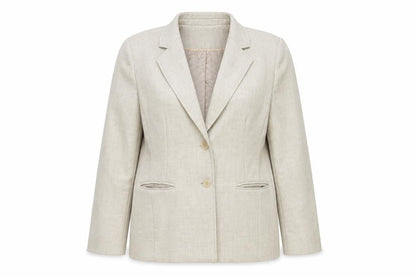Womens UK Size 14 Autonomy Regular Beige Blazer