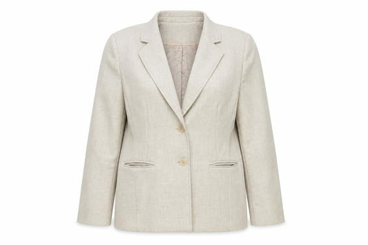 Womens UK Size 14 Autonomy Regular Beige Blazer