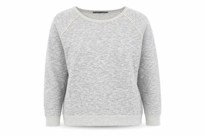Womens UK Size L French Connection Grey Pullover Sweatshirt