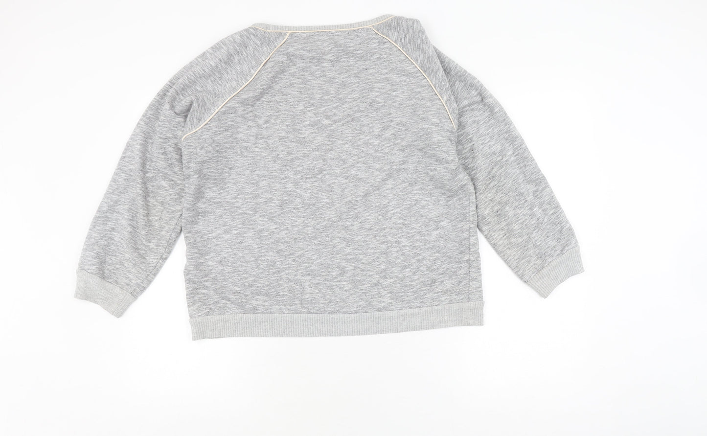 Womens UK Size L French Connection Grey Pullover Sweatshirt