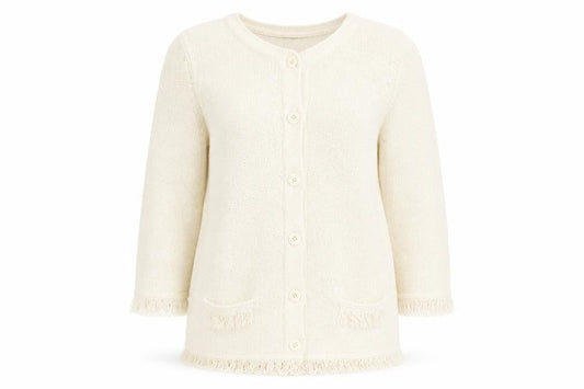 Womens UK Size L Windsmoor Ivory Cardigan Jumper