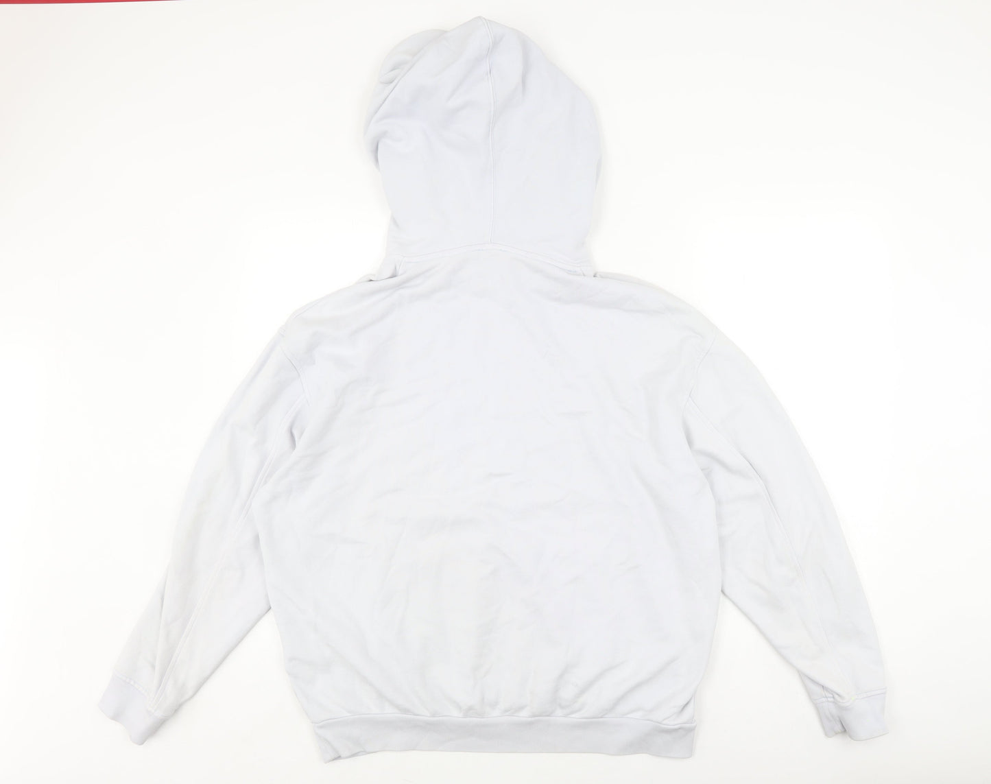 Mens UK Size M Levi's White Pullover Hoodie