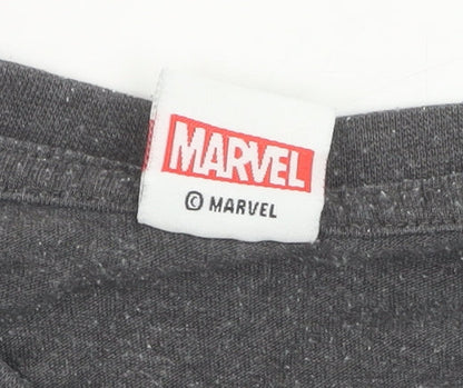 Marvel Men's Grey M T-Shirt Comic Graphic Print