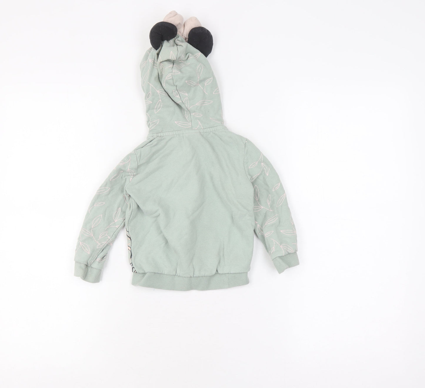 Disney Unisex Baby Green Minnie Mouse Full Zip Jumper 12-18M