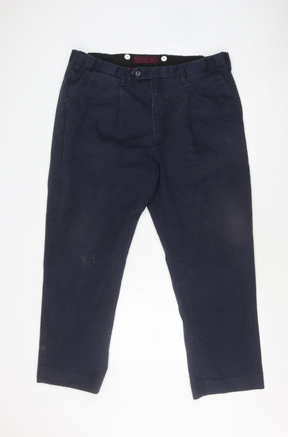 Alexanders of London Men's Blue Trousers 42 in