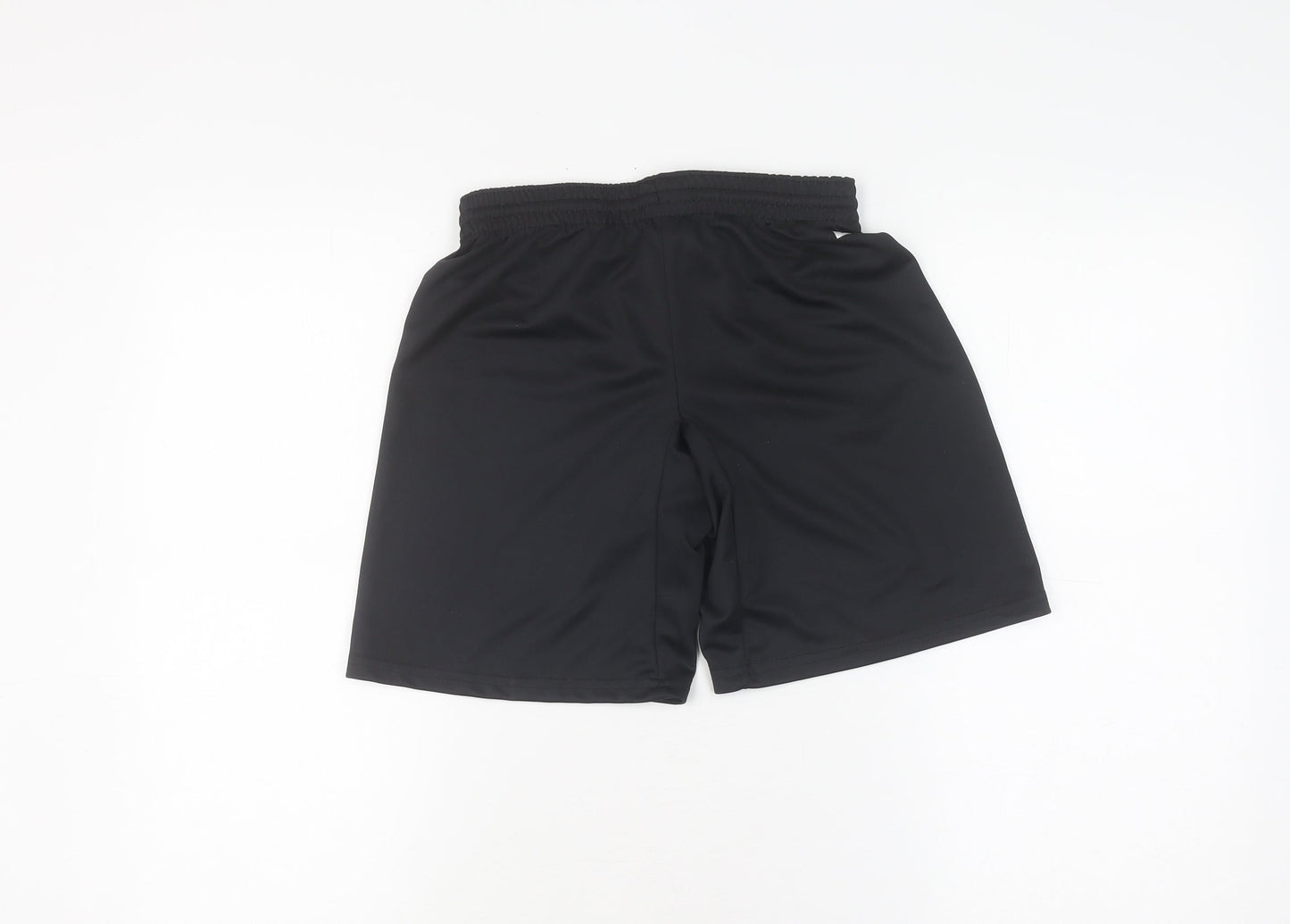 Kipsta Boys Black Athletic Shorts Size 10-11 Years