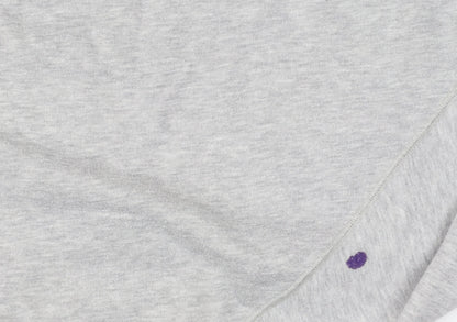 Superdry Grey Unisex Logo Pullover Sweatshirt L