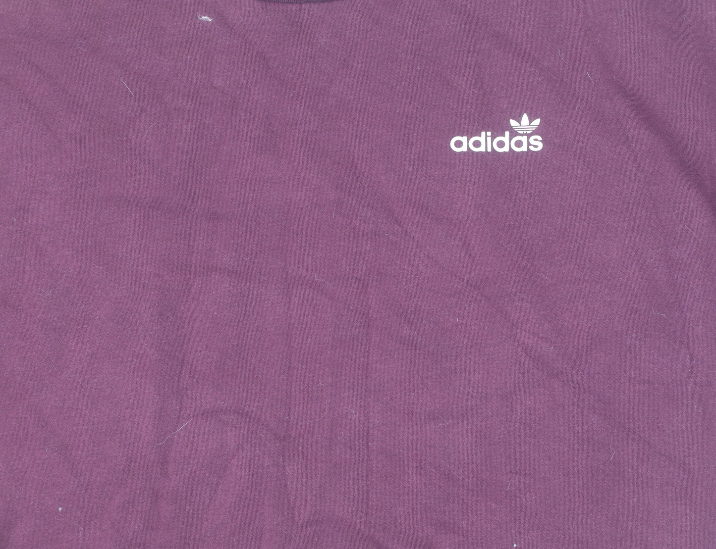 Adidas Unisex Purple Sweatshirt Size 16 Pullover