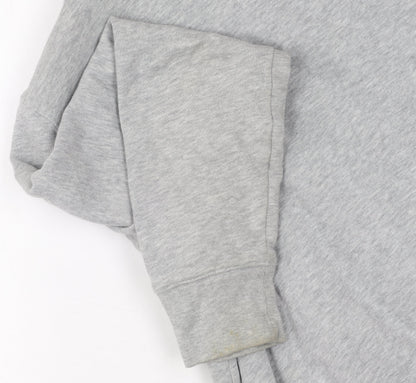 Womens UK Size L Gap Grey Hooded Jacket