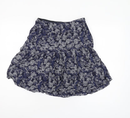 FatFace Women's Blue Pleated Skirt Size 8