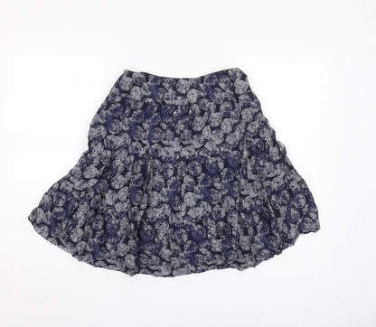 FatFace Women's Blue Pleated Skirt Size 8