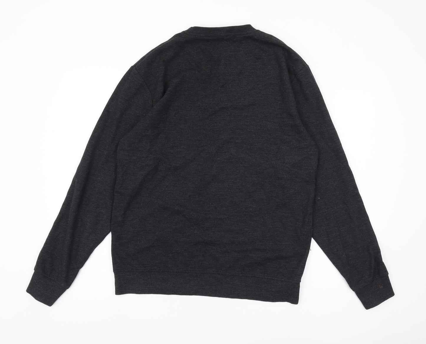 ARSHID WEAR Men's Black 2XL Pullover Sweatshirt