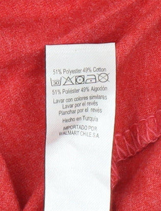 George Men's Red Star Wars Christmas T-Shirt 2XL