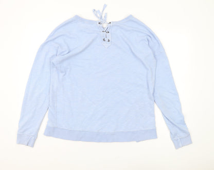 Womens UK Size 12 NEXT Blue Pullover Sweatshirt
