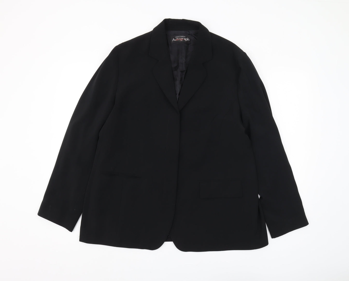 Marks and Spencer Women's Black Blazer Size 18