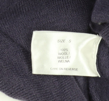 Marcus Law Women's Purple Wool Cardigan, Size S