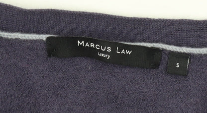 Marcus Law Women's Purple Wool Cardigan, Size S