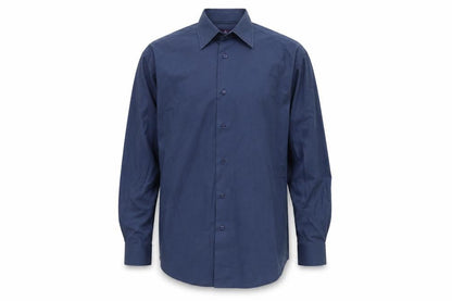 Next Men's Blue Regular Fit Button-Up Shirt 16.5