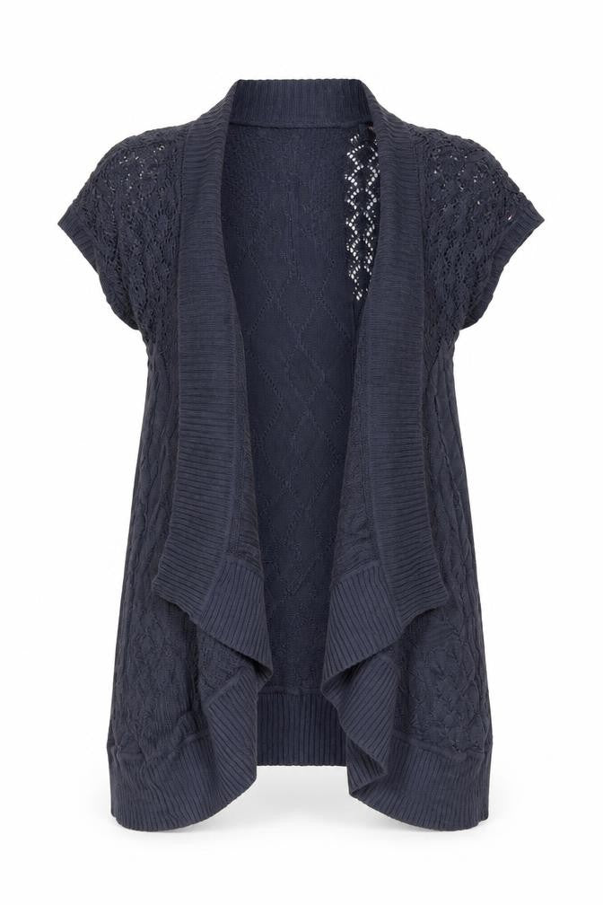 Womens UK Size S Tommy Hilfiger Blue Cardigan Jumper