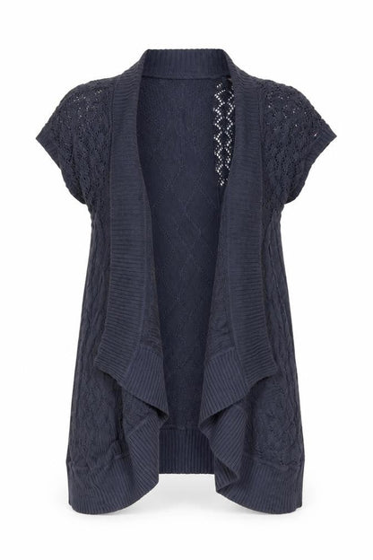 Womens UK Size S Tommy Hilfiger Blue Cardigan Jumper