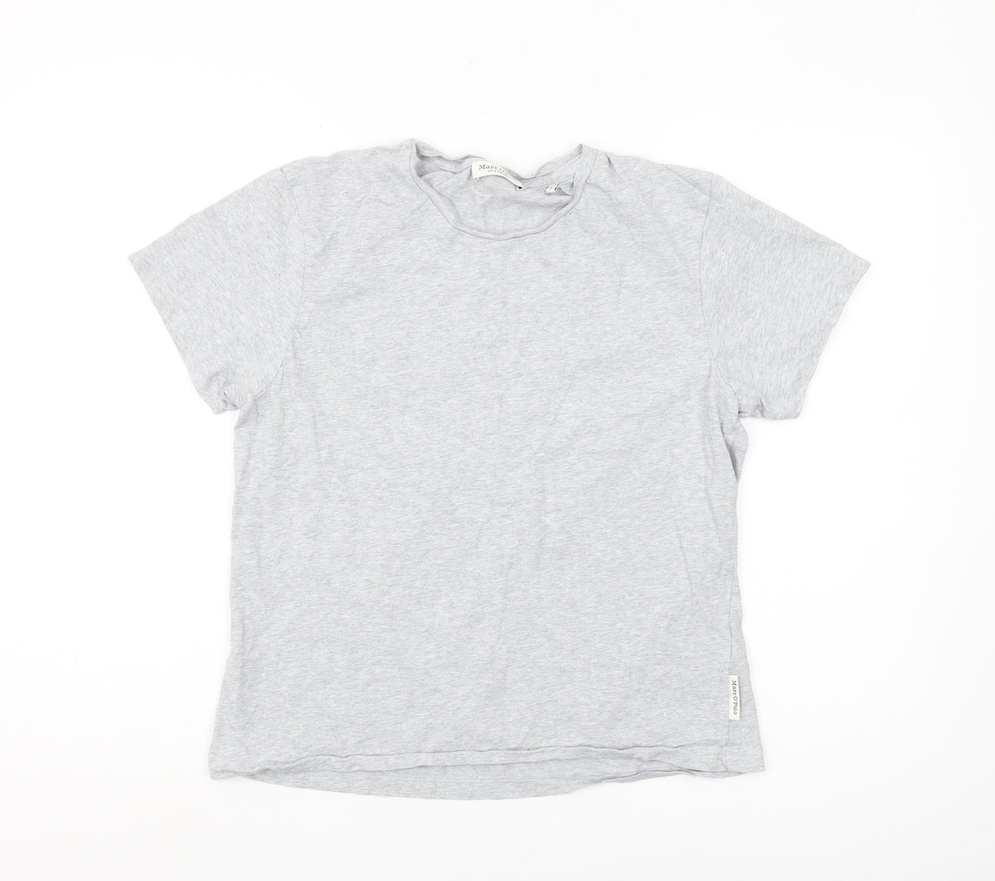 Womens UK Size L Marc O'Polo Grey Basic T-Shirt