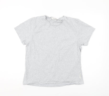 Womens UK Size L Marc O'Polo Grey Basic T-Shirt