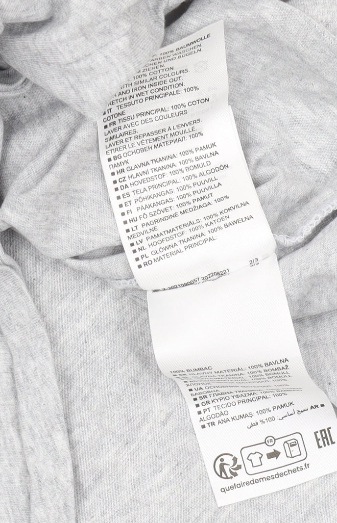 Womens UK Size L Marc O'Polo Grey Basic T-Shirt