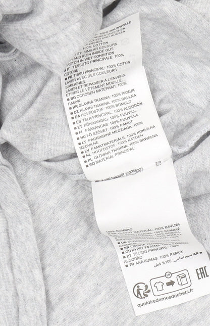 Womens UK Size L Marc O'Polo Grey Basic T-Shirt