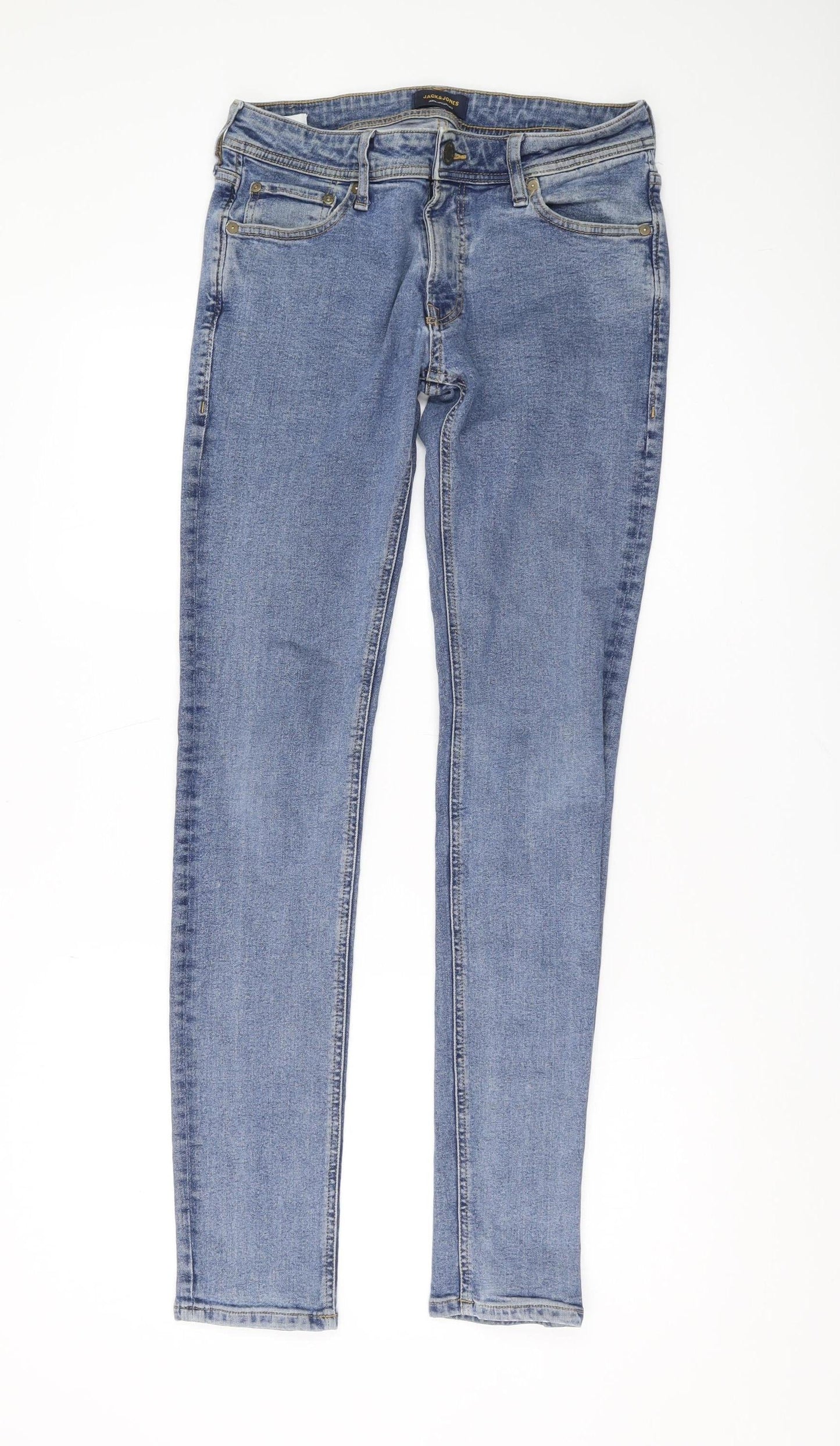 Jack & Jones Men's Blue Skinny Jeans 32W 34L