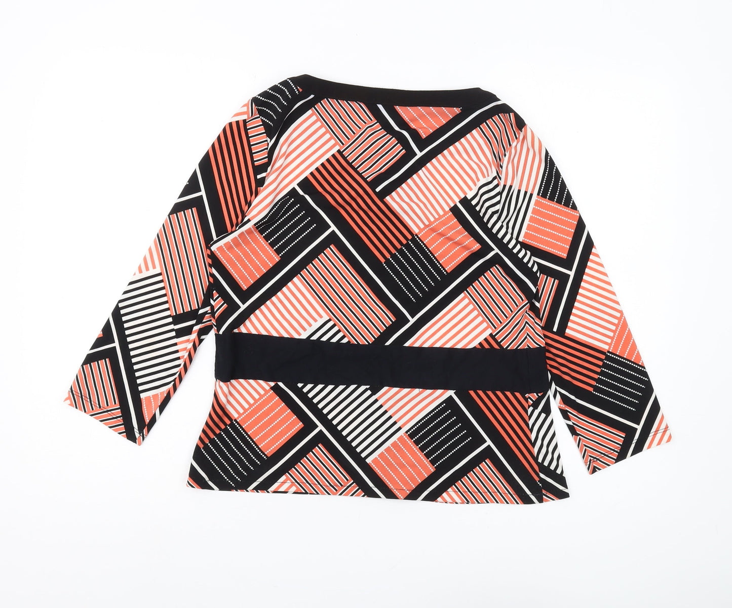 Womens UK Size 12 Petites principles by BEN de LISI Multicoloured  Blouse