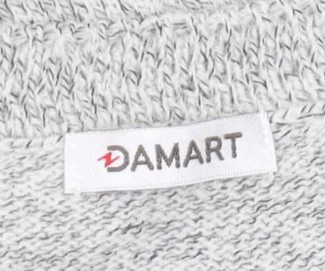 Womens UK Size M Damart Grey Pullover Jumper