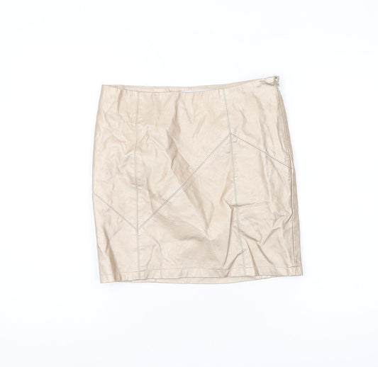 Noisy May Women's Beige Pencil Skirt S