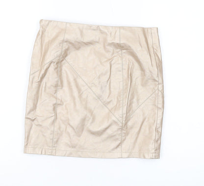 Noisy May Women's Beige Pencil Skirt S