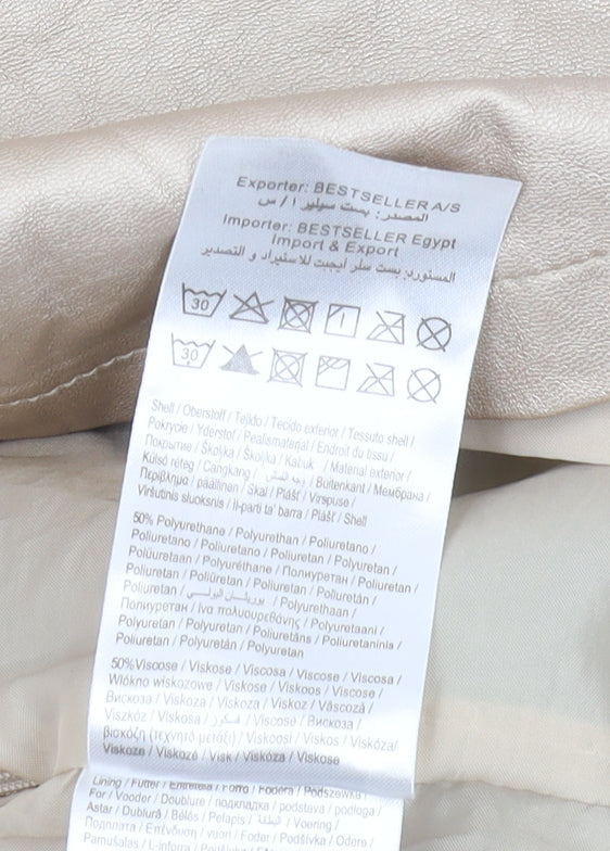 Noisy May Women's Beige Pencil Skirt S