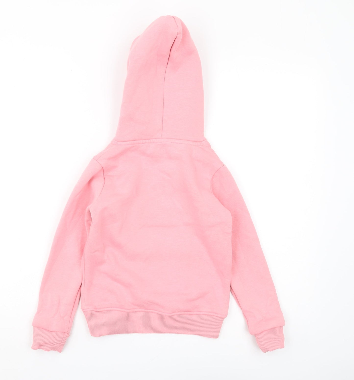 Palm Angels Girls Pink Embroidered Pullover Hoodie 6 Years