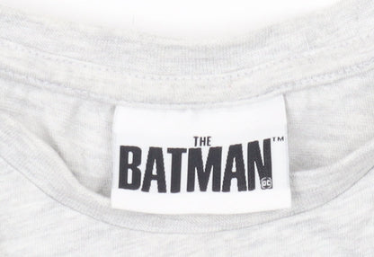 Pep & Co Boys Grey Batman T-Shirt 10-11 Years Graphic Casual