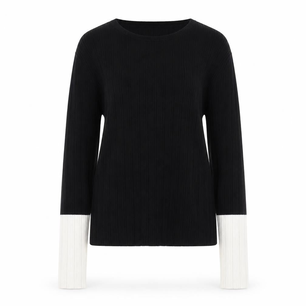 Womens UK Size S MNG Black Pullover Jumper
