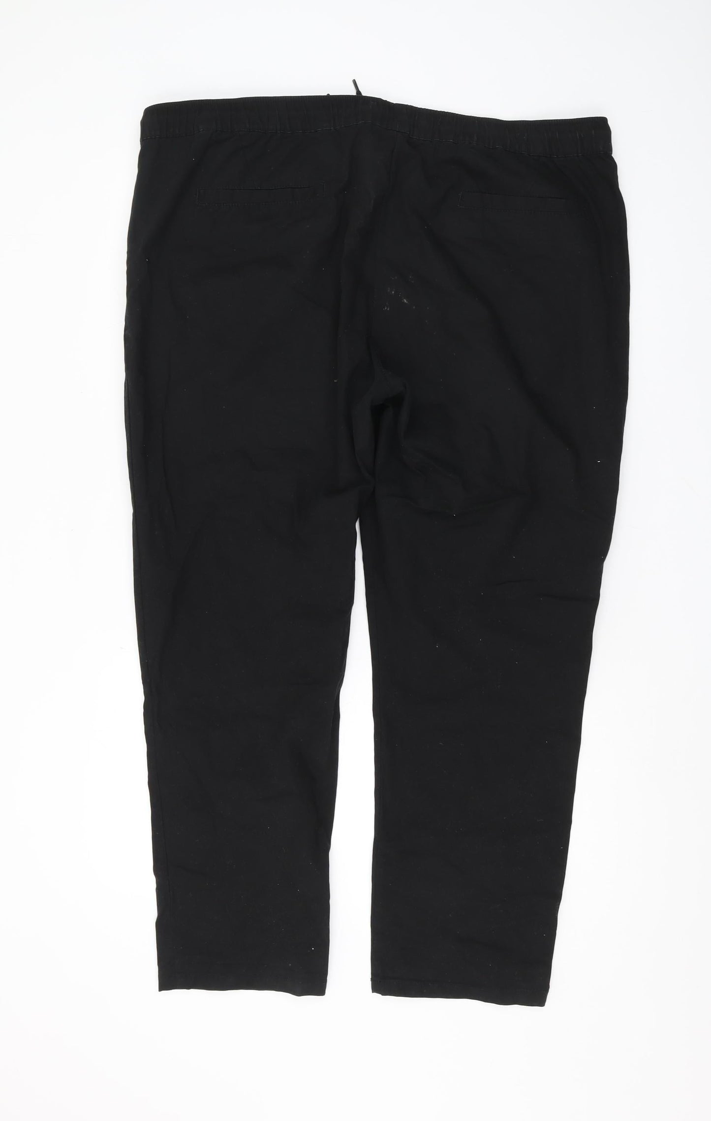 ASOS Men's Black Jogger Trousers 3XL Relaxed Fit