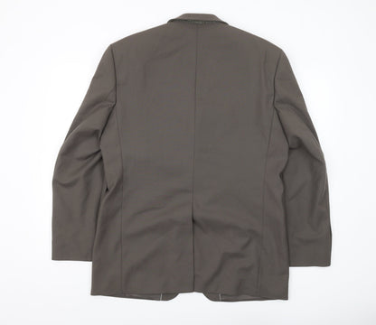 Mens UK Size 40 Burton Regular Brown Suit Jacket